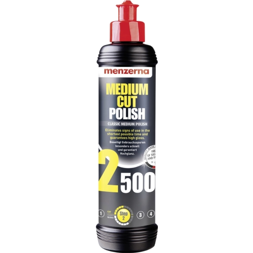 MENZERNA MEDIUM CUT 2500 250ml średnio tnąca pasta polerska
